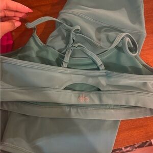 ALO Yoga Aqua Activewear Set